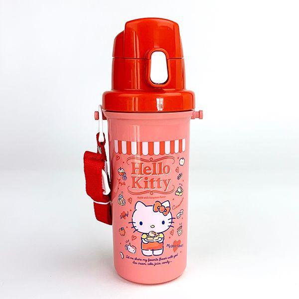 サンリオ キティ Hello Kitty ハローキティ アップル 直飲み水筒 ランチ キッチン 食器...