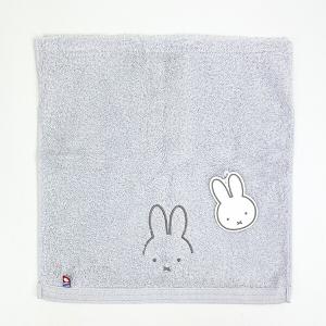 ミッフィー miffy watairo あまわたウォッシュタオル ライトグレー 日本製｜perfectworld-tokyo