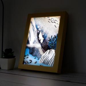 金襴手景図飾り沈香壺｜有田焼 陶芸作家 藤井錦彩作 : 有田焼 藤井錦彩
