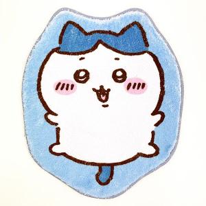 ちいかわ ハチワレ ダイカットマット インテリア ブルー｜perfectworld-tokyo