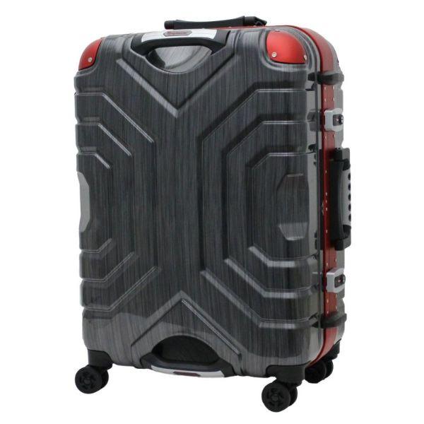 ESCAPE&apos;S グリップマスター スーツケース (キャリーバッグ/トランク) ヘアラインブラック/...