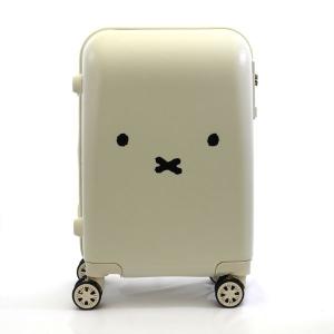 ミッフィー miffy スーツケース フェイス WH キャリーケース  ホワイト グッズ｜perfectworld-tokyo