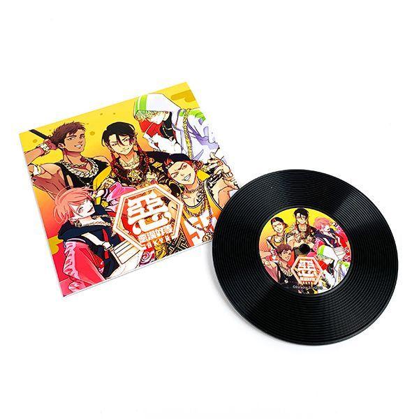 パラドックスライブ paradoxLive レコードコースター 悪漢奴等 レコード コースター キッ...
