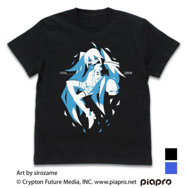 初音ミク Tシャツ sirozame Ver. Sサイズ ブラック 半袖