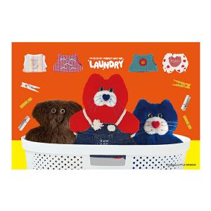 モジョジョジョ(mojojojo) LAUNDRY BASKET ポストカード 文具 日本製