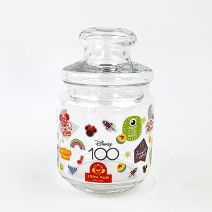 ディズニー100周年 ガラスキャニスター (ミッキークラブ) 小物入れ