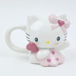 sanrio（サンリオ） タンブラー 「 」 陶器 ダイカット マグカップ