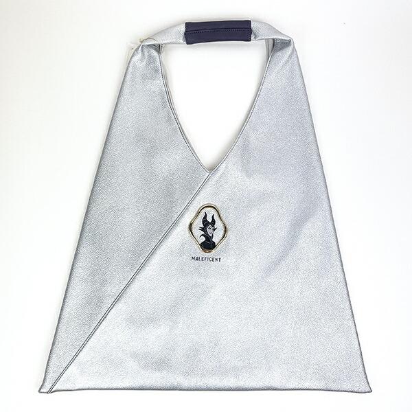ディズニー ヴィランズ マレフィセント メタルフレームトライアングルトートバッグ (シルバー) AC...