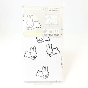 ミッフィー miffy 吸水水切りマット うさぎがいっぱい 30×40cm キッチン タオル マット ホワイト グッズ｜perfectworld-tokyo