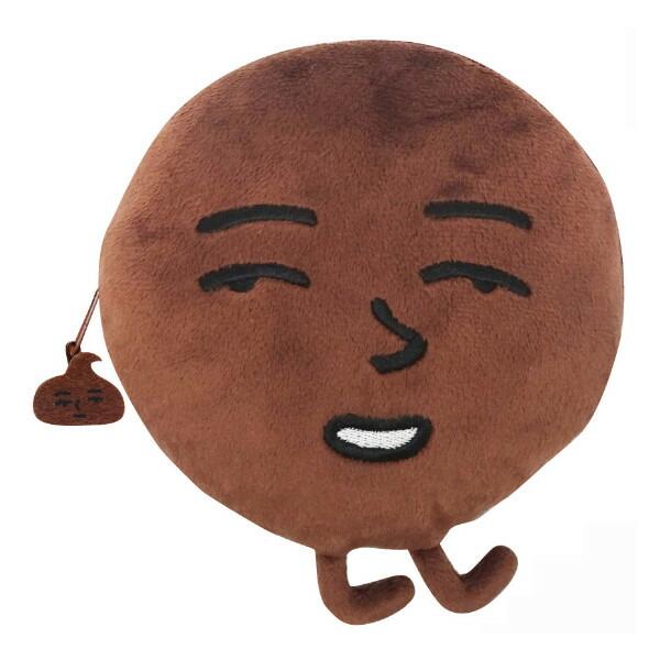 カントリーマアム チョコまみれ ぬいぐるみポーチ 小物入れ 不二家