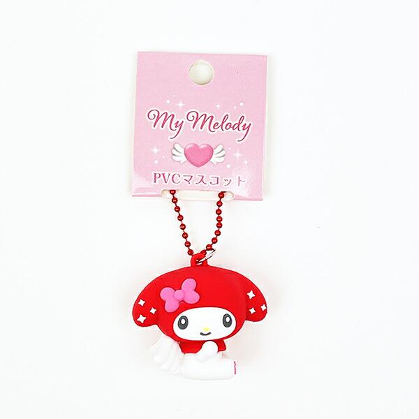 サンリオ マイメロディ  レッド エンジェルシリーズ PVCマスコット キーホルダー Sanrio