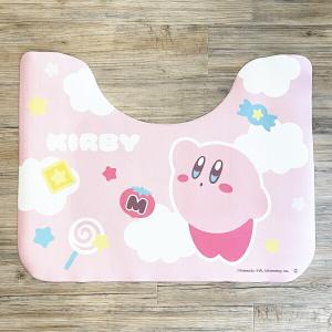 星のカービィ ふわふわお散歩トイレマット トイレマット : ORANGE-BABY