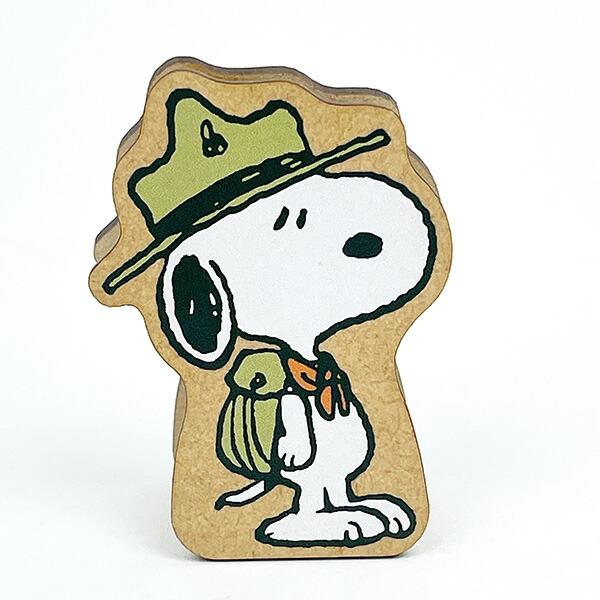 スヌーピー ビーグル・スカウト ダイカットメモスタンド 文具 日本製 SNOOPY