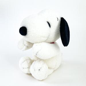 スヌーピー ぬいぐるみ HUGHUGシリーズ 黒 Mサイズ 30cm キャラクター