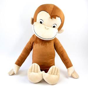 おさるのジョージ 超BIGプレミアムフェイスクッション ウィンク/全長約