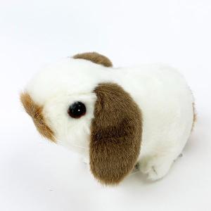 ロップイヤーうさぎ フロスティー りくのなかま ぬいぐるみ 白 グレー