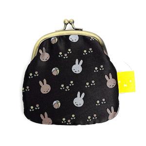 ミッフィー miffy ジャガードがま口財布 （ボール柄）