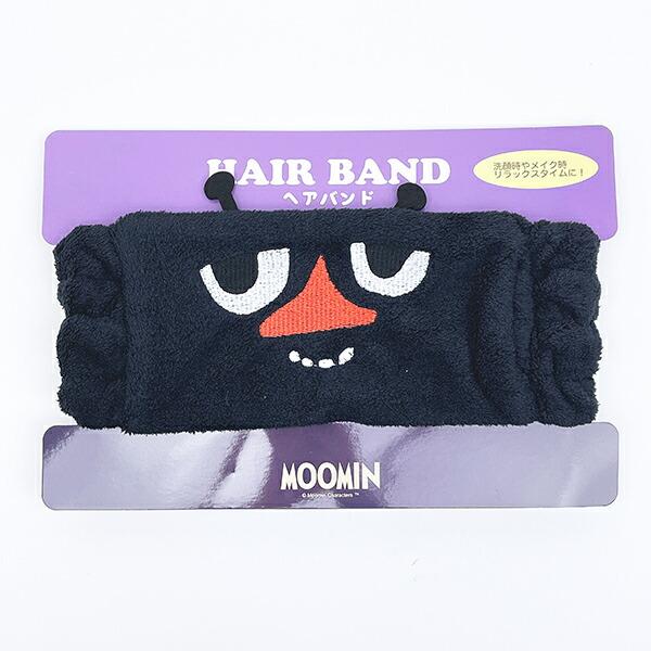 ムーミン スティンキー ヘアバンド ブラック MOOMIN
