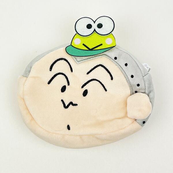 クレヨンしんちゃん×サンリオキャラクターズ マサオくん×けろけろけろっぴ リバーシブルポーチ  Sa...