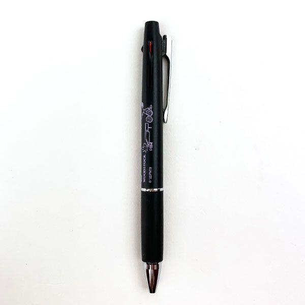 スヌーピー ジェットストリーム2&amp;1 ブラック ボールペン シャーペン 筆記用具