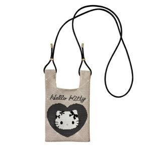 【激レア】キティ　ニット　バッグ　ミニ サンリオ ハローキティ ニットミニショルダーバッグ (Hello Kitty