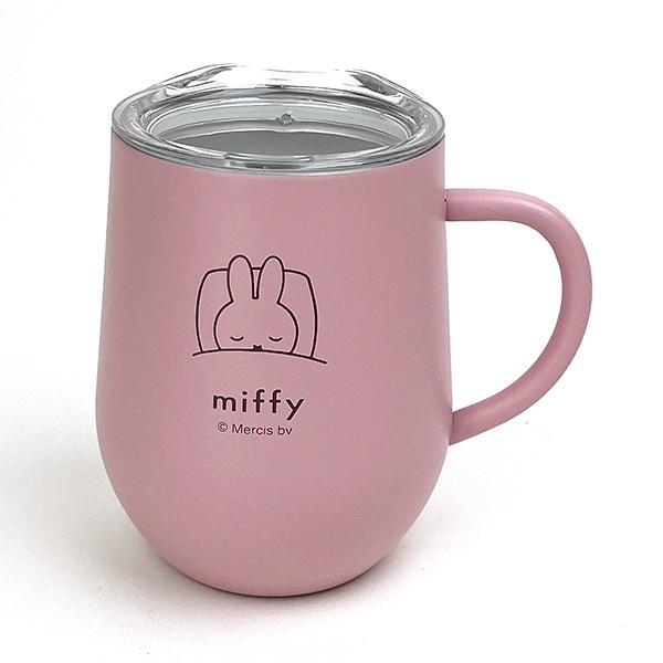 ミッフィー 蓋つきステンレスマグ (ピンク) 保温 保冷 コップ ギフト miffy