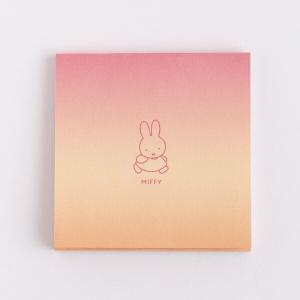 ミッフィー ツインメモパッド（miffy/walk） 文具 日本製 レッド/オレンジ｜perfectworld-tokyo