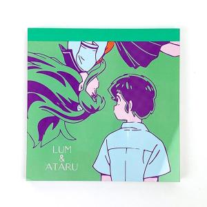 うる星やつら メモパッド・スクエア（ラム＆あたる）メモ帳
