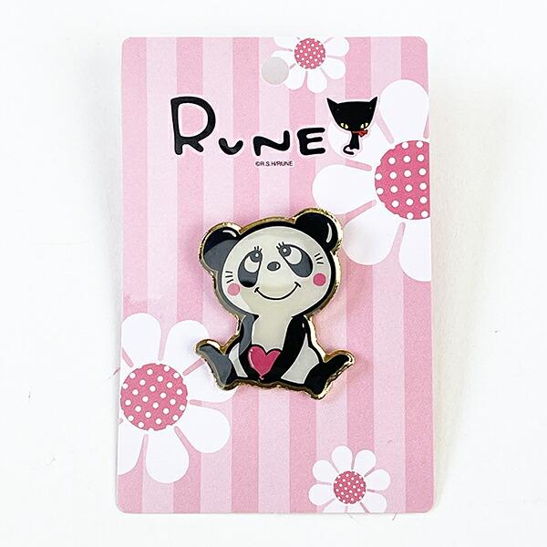 内藤ルネ ピンズ ルネパンダ ハート バッジ アクセサリー