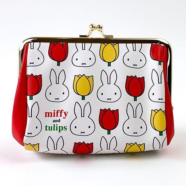 ミッフィー チューリップ miffy and tulips ポーチ　RD 小物入れ レッド グッズ ...