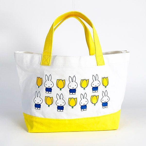 ミッフィー チューリップ miffy and tulips ランチトート YE バッグ ランチ イエ...