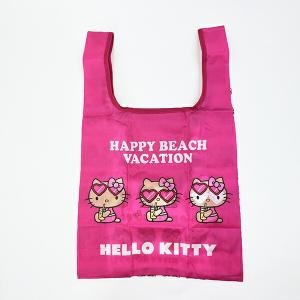 キティ バッグ コラボ 日焼け エコバッグ 折りたたみ 折り畳み ハロー
