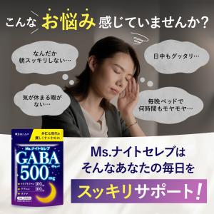 GABA 500mg Ms.ナイトセレブ トリ...の詳細画像3