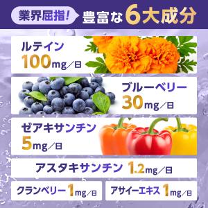 ルテイン 100mg クランベリー ブルーベリ...の詳細画像5