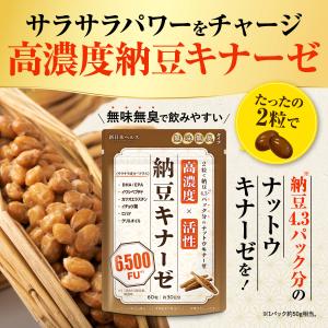 納豆キナーゼ ナットウキナーゼ DHA EPA...の詳細画像3