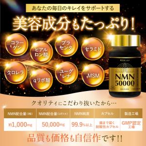 NMN サプリメント 50,000mg プレミ...の詳細画像5