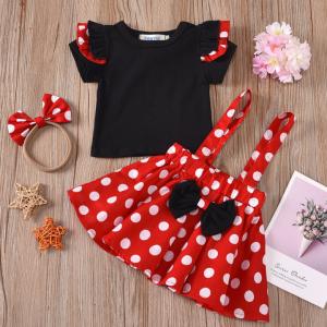 ミニー コスプレ 子供 ワンピース キッズ 服...の詳細画像2