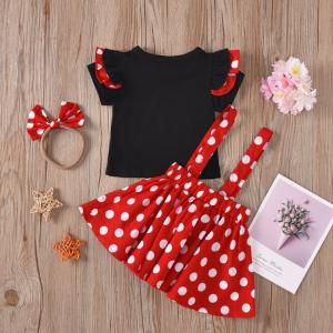 ミニー コスプレ 子供 ワンピース キッズ 服...の詳細画像3