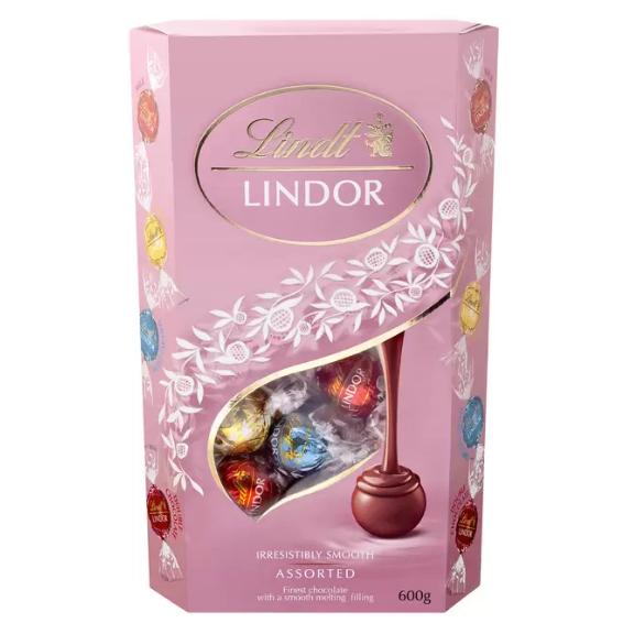 リンツ リンドール ピンク アソート 600g