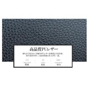 ラウンドファスナー 長財布 メンズ 財布 大容...の詳細画像3