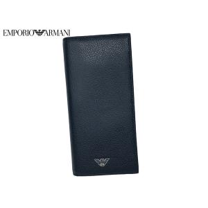 EMPORIO ARMANI エンポリオアルマーニ 長財布 メンズ ブラック