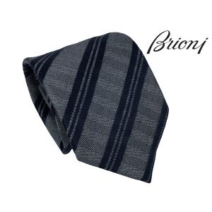 ブリオーニ O61D00 O9485 1340 FLANNEL MIDNIGHT BLUE ブルーグ...