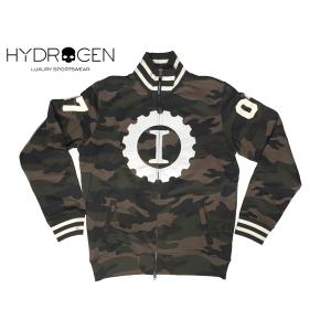 ハイドロゲン HYDROGEN LG0003 CAMOUFLAGE ガレージイタリアカスタムカモフラージュスウェットジャケット S｜perlei