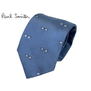 ポールスミス Paul Smith M1A 0TIE G41044 ブルー系地マルチサングラス柄シルクジャガード織りネクタイ｜perlei