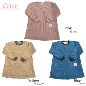 裏フリース 割烹着 冬 冬用 暖かい おしゃれ...の詳細画像5