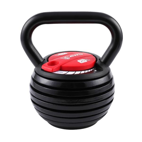 4WD 可変式 ケトルベル 9kg 可変式ダンベル ダンベル けとるべる 4WD 20LB 多段階調...