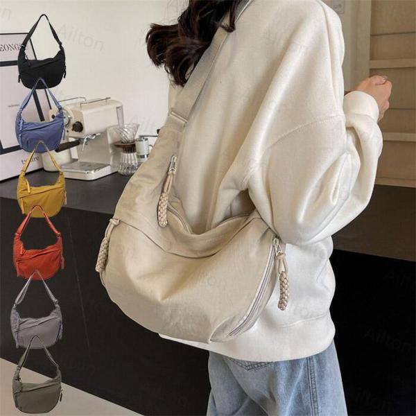 ショルダーバッグ レディース ナイロン 肩掛け 斜め掛けバッグ 軽い 軽量 撥水 大容量 b5 通勤...