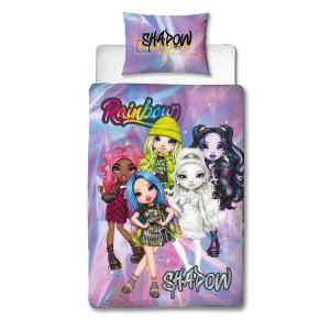 (レインボー・ハイ) Rainbow High オフィシャル商品 キッズ・子供用 掛け布団カバー・枕カバーセット 女の子 AG3205｜pertemba