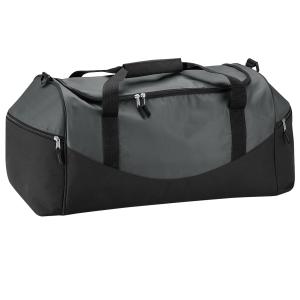 (クオドラ) Quadra チームウェア ボストンバッグ ダッフルバッグ 旅行かばん (55L) (2パック) BC4438 (ダークグレー/