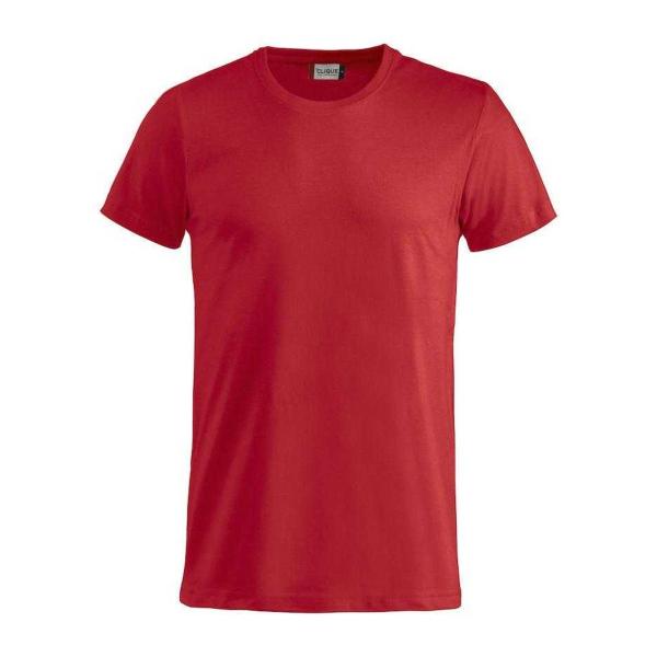 (クリーク) Clique Basic 半袖 Tシャツ BC6300 (レッド)